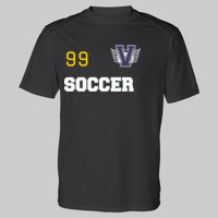 VC Soccer - Badger Adult 4120 Performance - Dry Core T-Shirt with Sport Shoulders